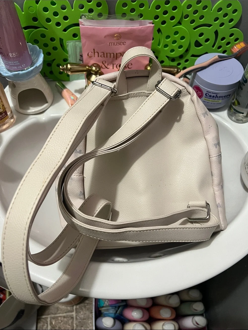 Minnie's Kids Mini Backpack with Grey Ears